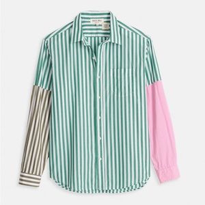 Alex Mill Vintage Shirtsleeves Green/White